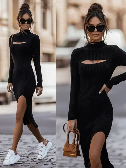 Nicol Elevated Dress Chic Silhouette Collection