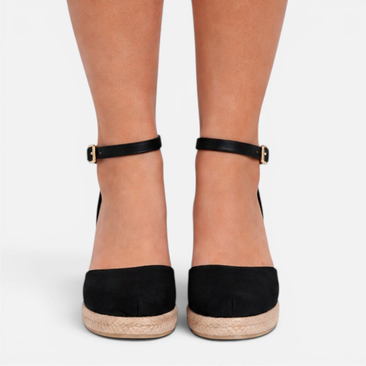 Maison Straver | Women’s Wedge Sandals Closed Toe Ankle Strap Comfortable Fit