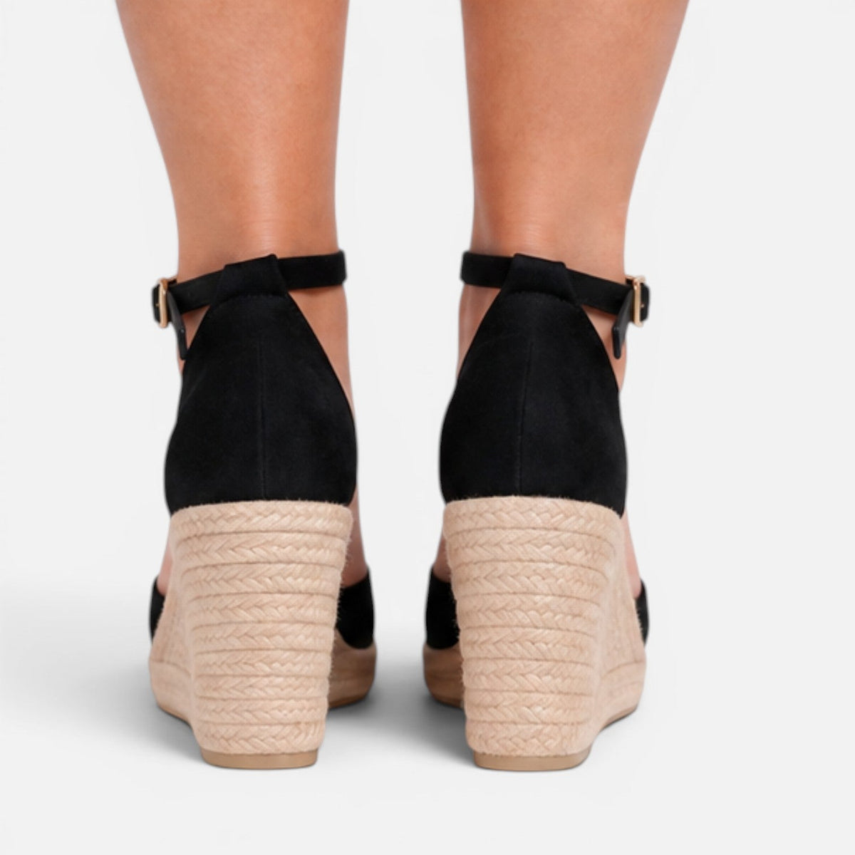 Maison Straver | Women’s Wedge Sandals Closed Toe Ankle Strap Comfortable Fit