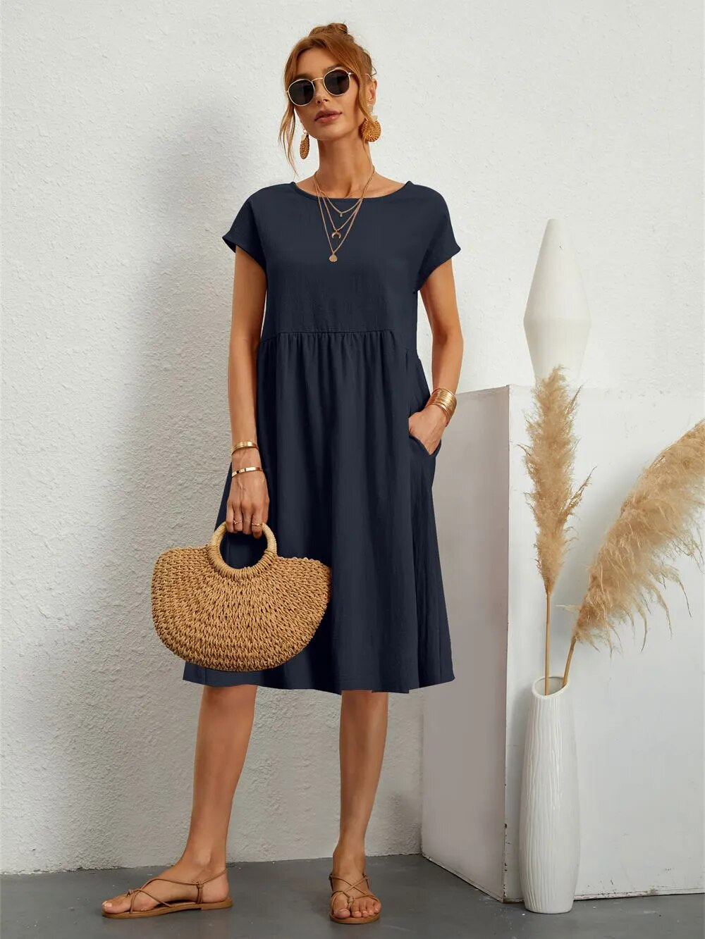 Merit Relaxed and Stylish Summer Dress for Women Date Night Outfit