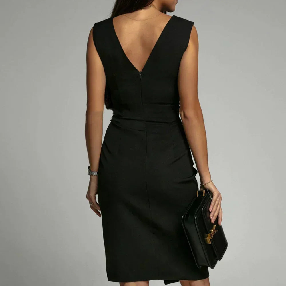 Exclusive Delfina Midi Dress Elevated Occasion Wear