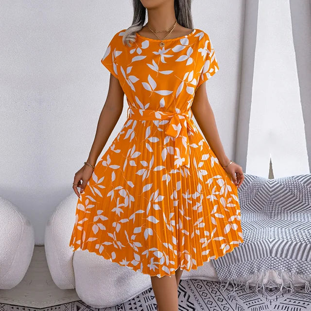 Floral Print Chiffon Strap Tiered Maxi Dress - View 4