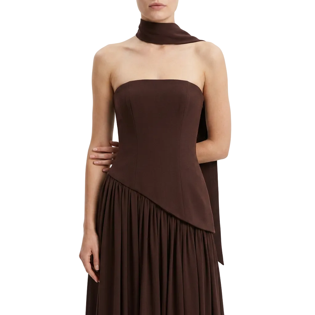 Megan | Corset Maxi Dress