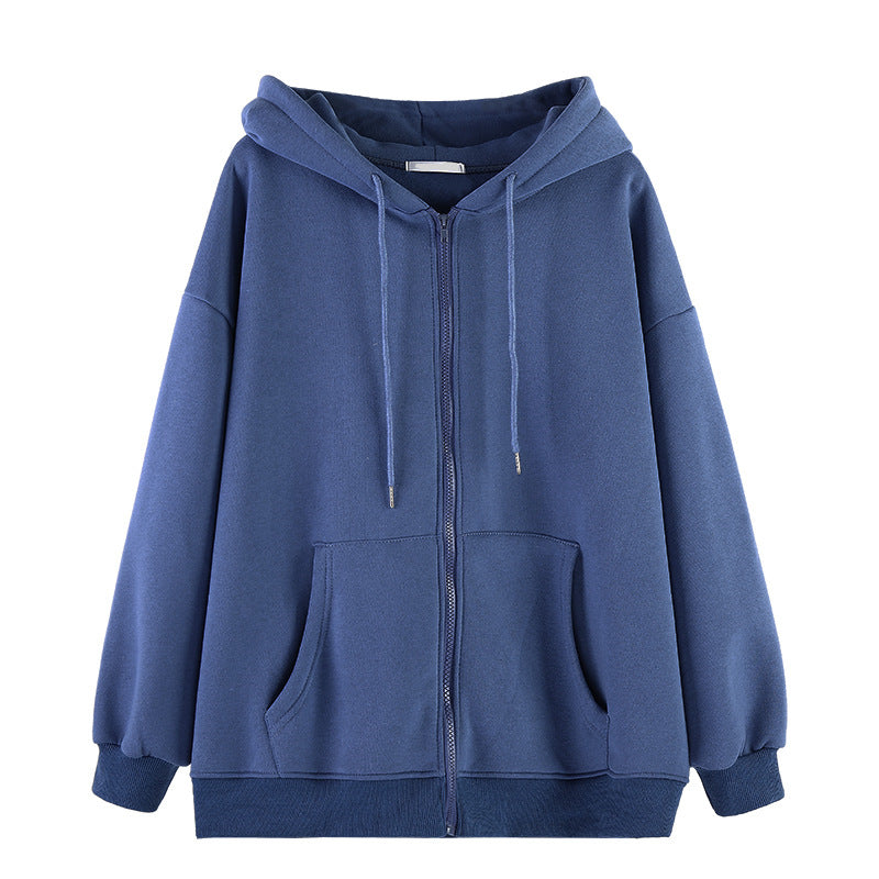 Skeleton Rib Cage Print Zip Front Oversized Hoodie 13