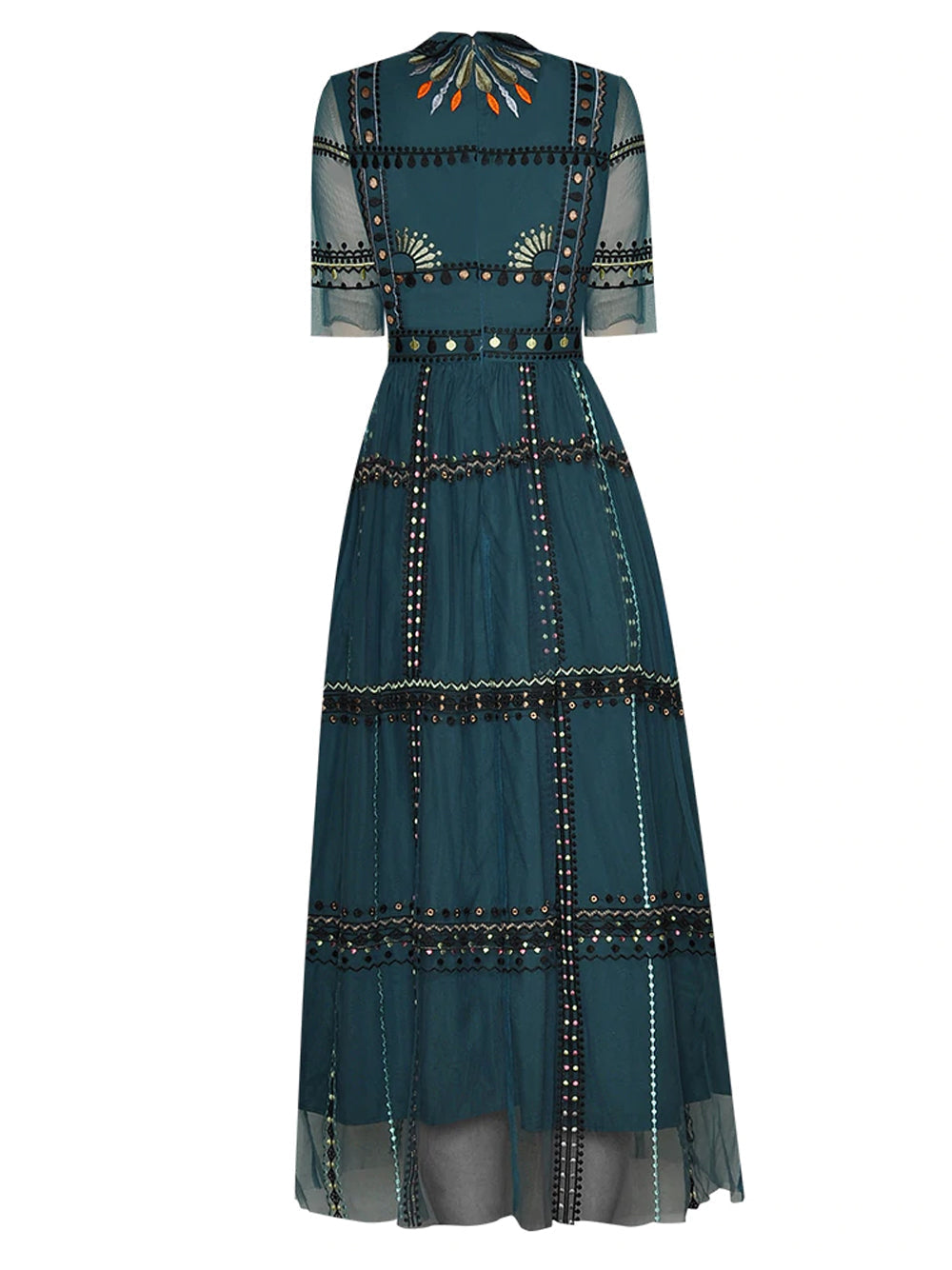 LEITA Lace Midi Dress - View 2