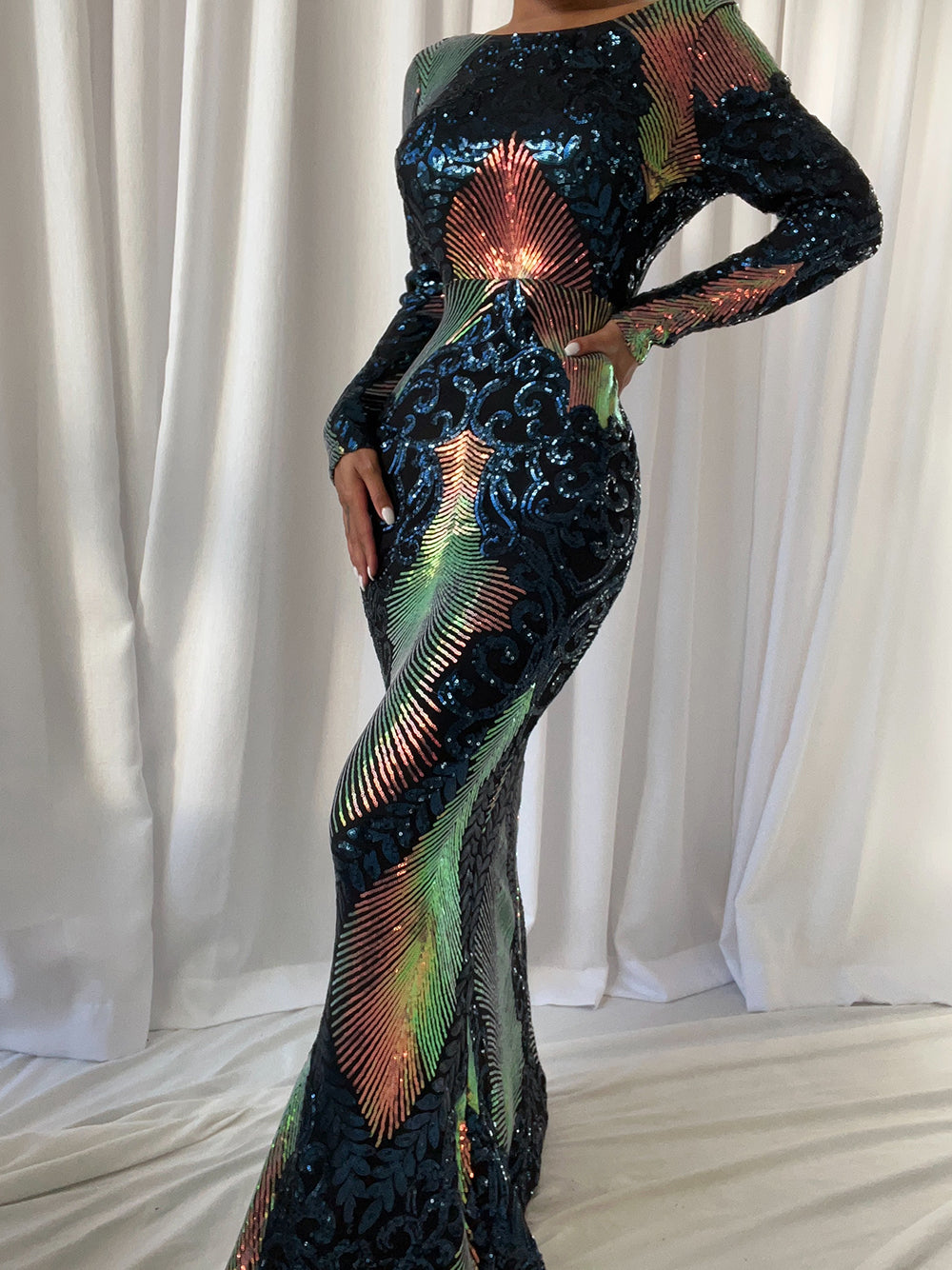 Sequin Off Shoulder Sweetheart Neckline Mini Dress