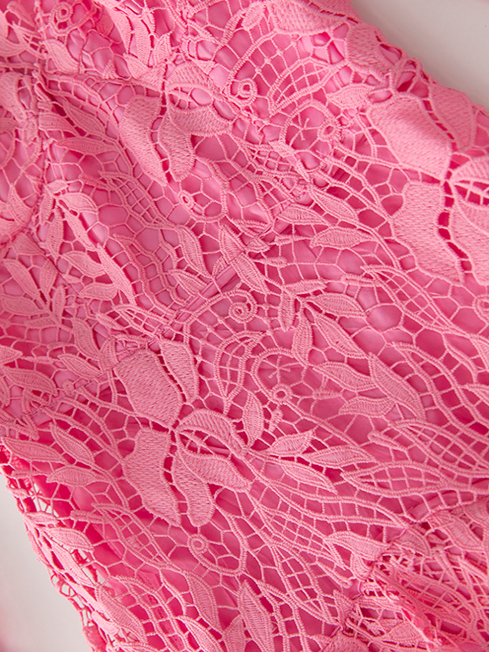 SETAI Lace Maxi Dress in Pink - View 4