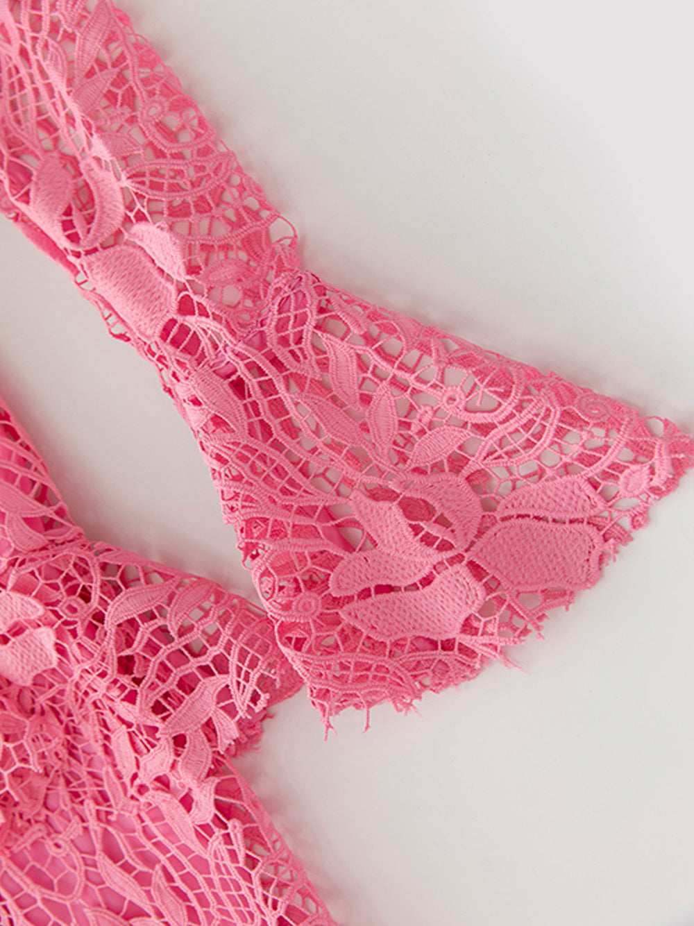 SETAI Lace Maxi Dress in Pink - View 8