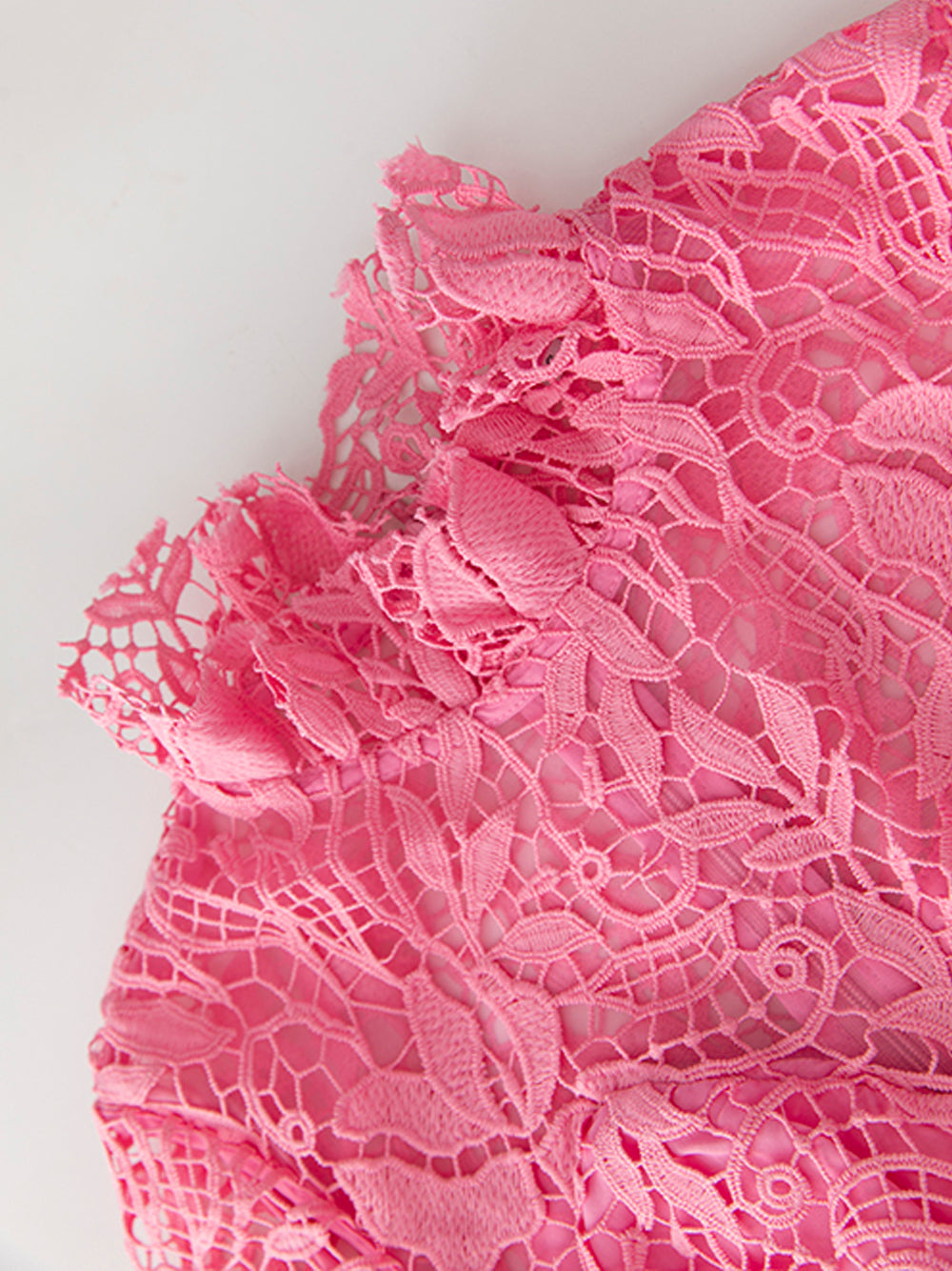 SETAI Lace Maxi Dress in Pink - View 3