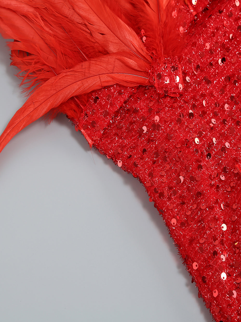 EAMES Feather Mini Dress - View 15
