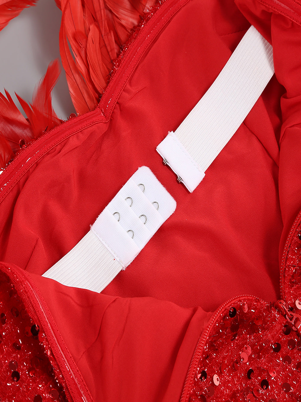 EAMES Feather Mini Dress - View 14