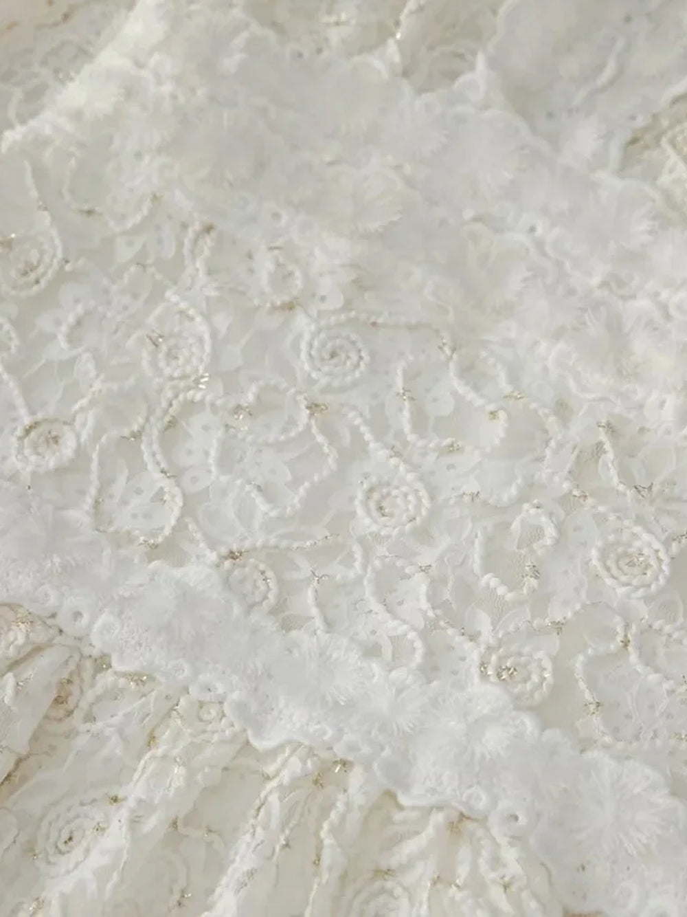 ERENNE Lace Midi Dress in White - View 5