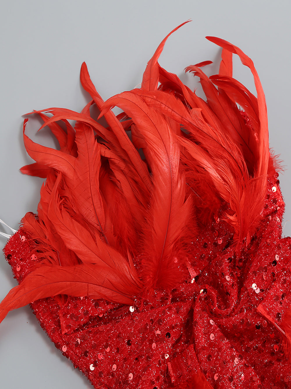 EAMES Feather Mini Dress - View 3