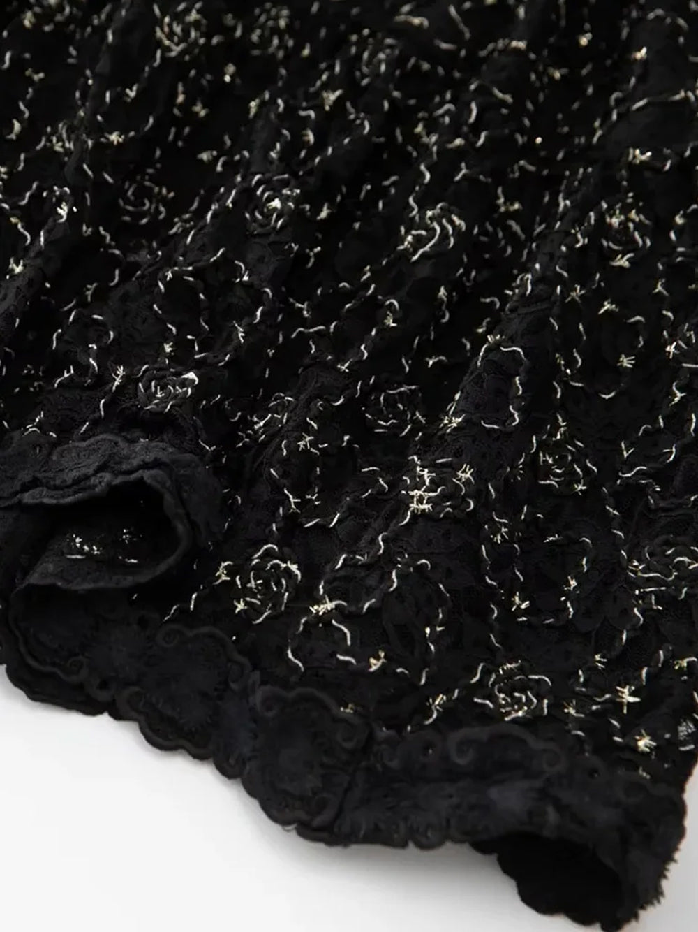 ERENNE Lace Midi Dress in Black - View 5