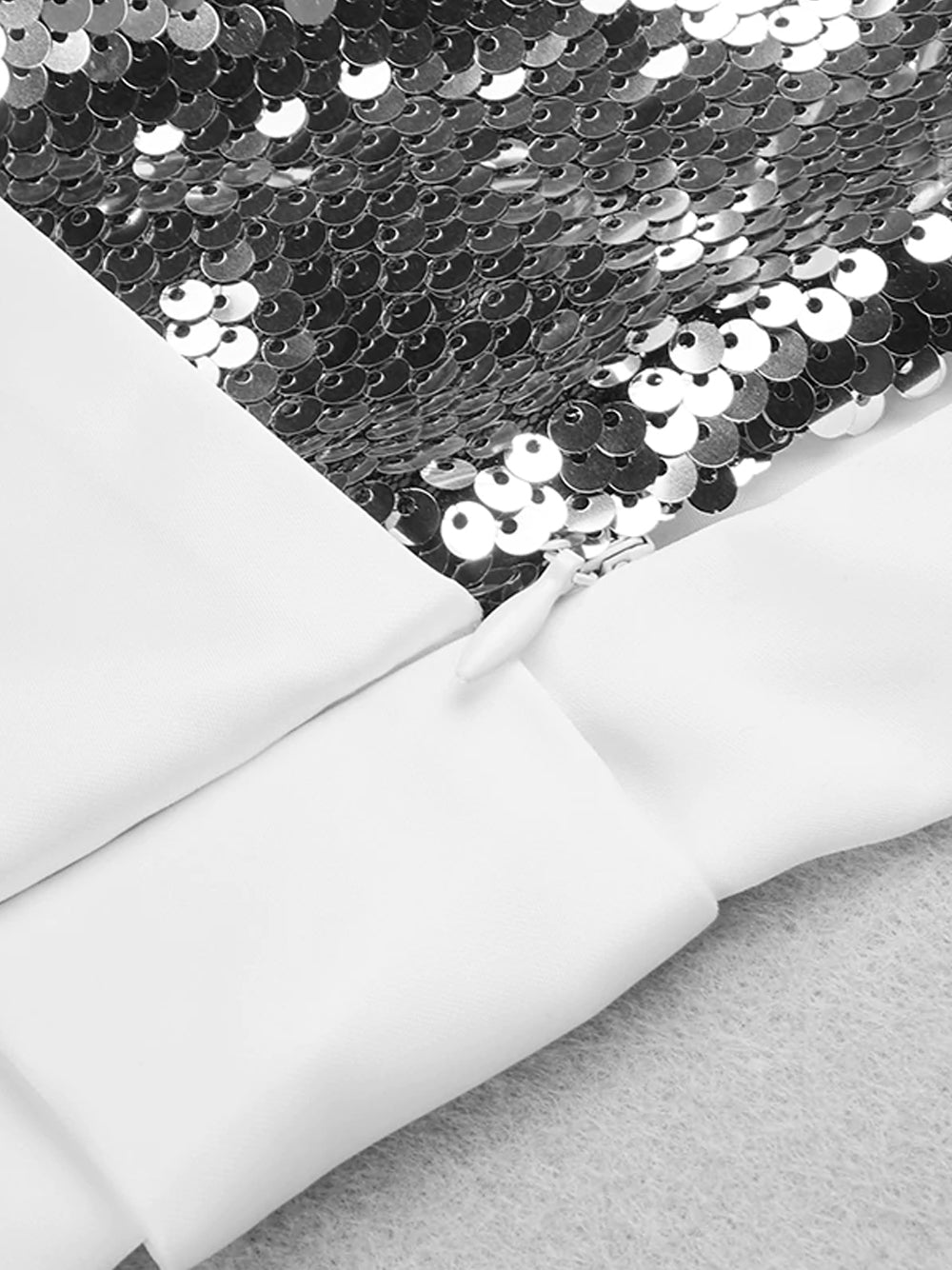 Sequin Strapless Ruched Bodycon Mini Party Dress