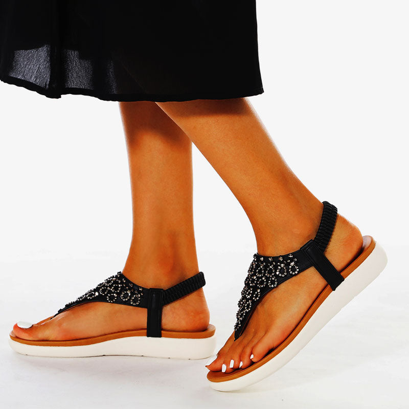 Ankle Strap Casual Elastic Fashion Sandals