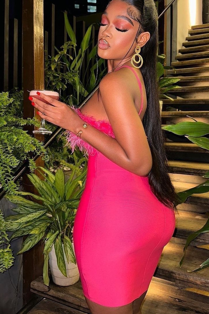 Halter-Neck Bodycon Dress