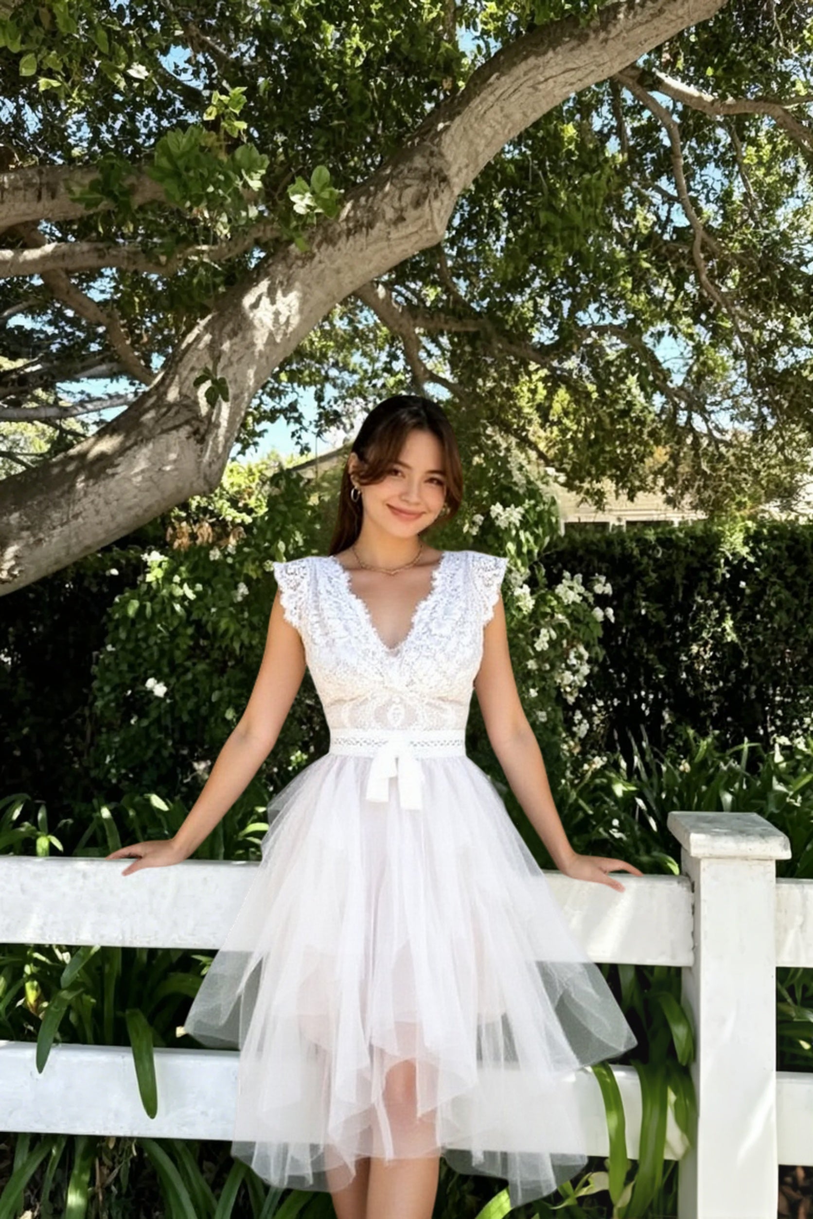 Patchwork Lace Dress