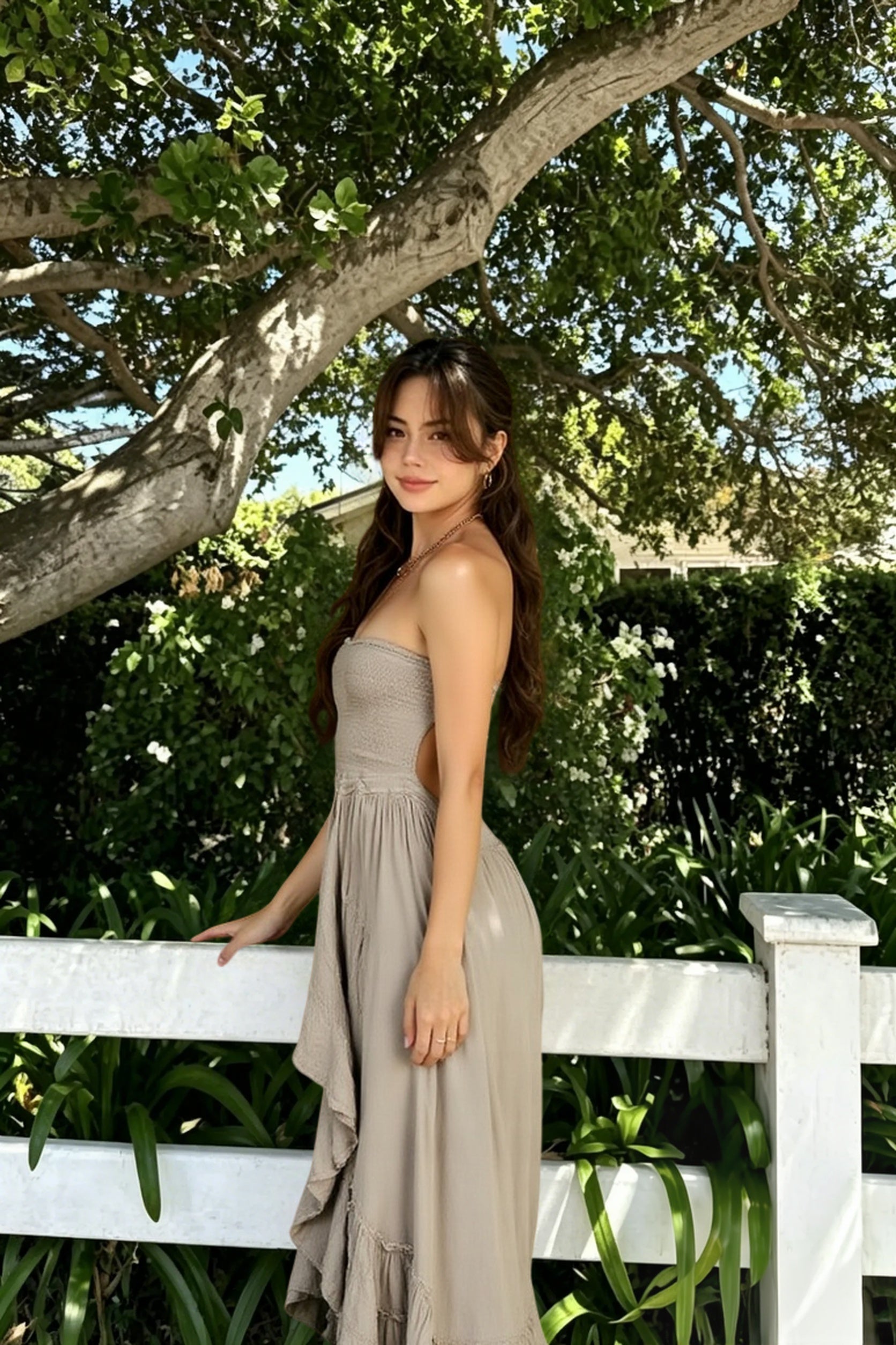Backless Maxi Dress