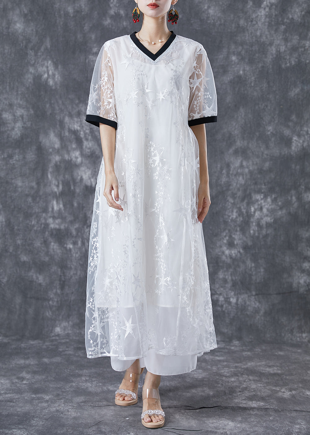 A Vintage Style Dress with Delicate Timeless Details