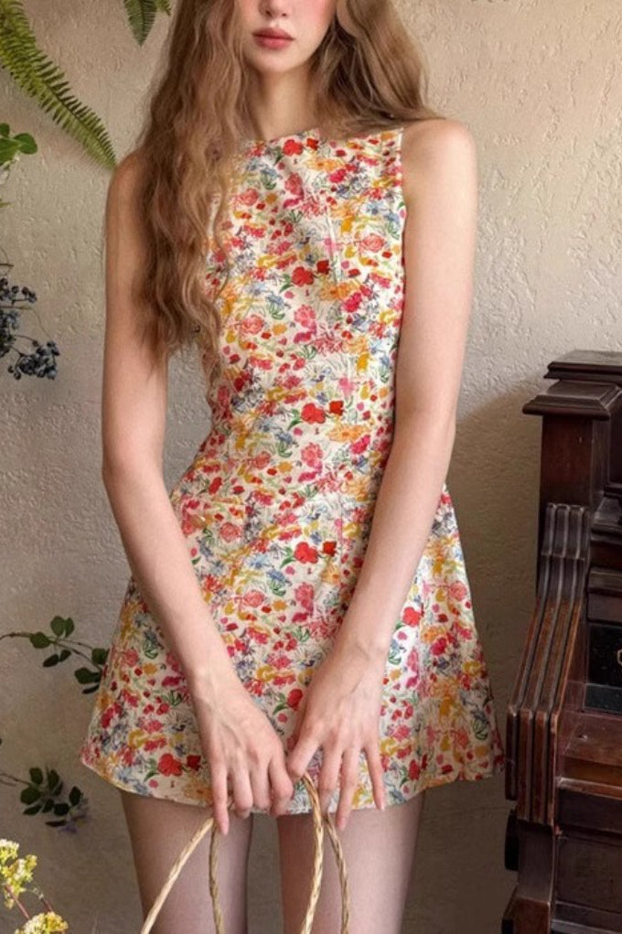 Ruched Mini Dress