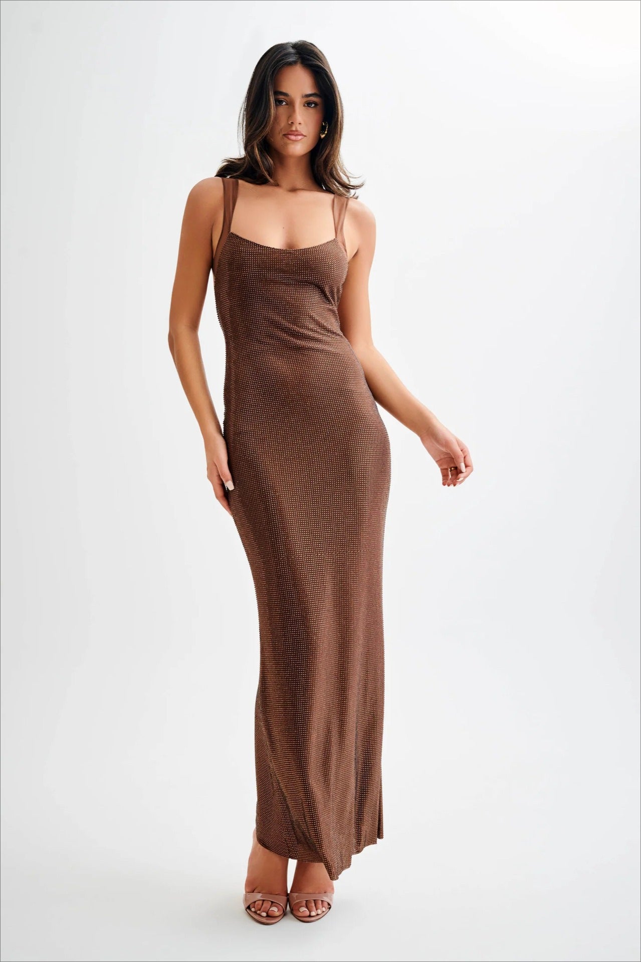 Crystal LowBack Party Dress