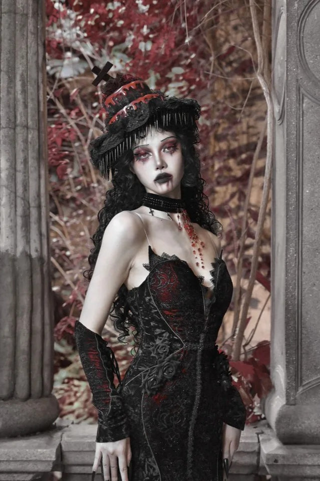 Halloween Gothic Vampire Dress