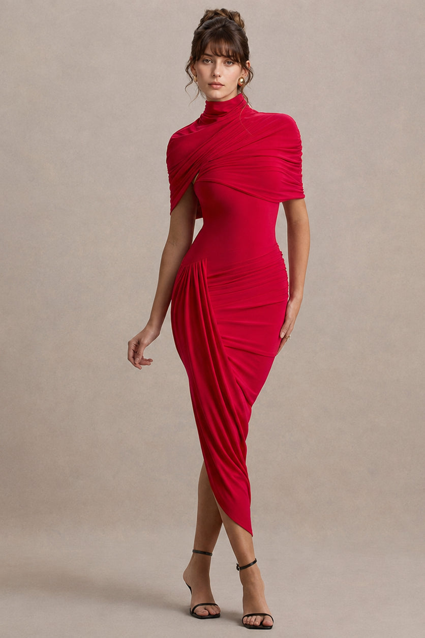 Ruched Bodycon Dress