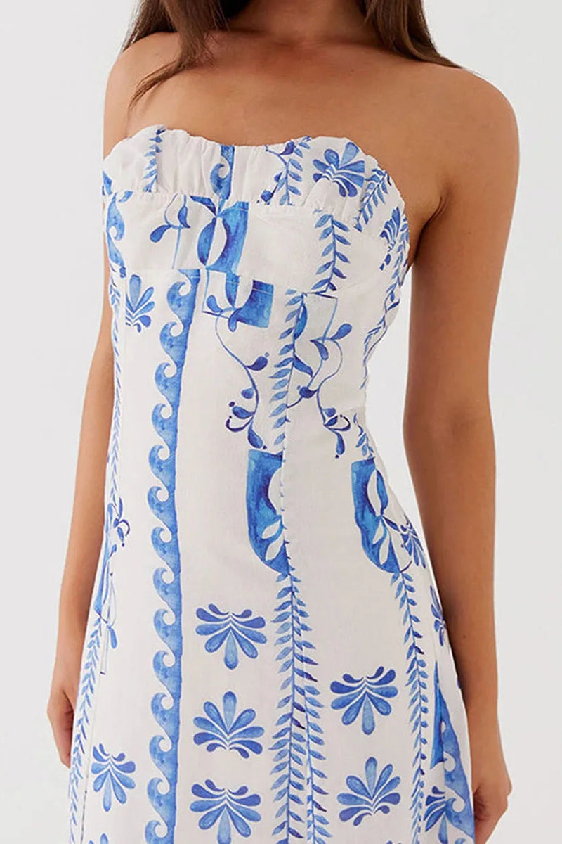 Off Shoulder Edition Aline Maxi Floral Dress