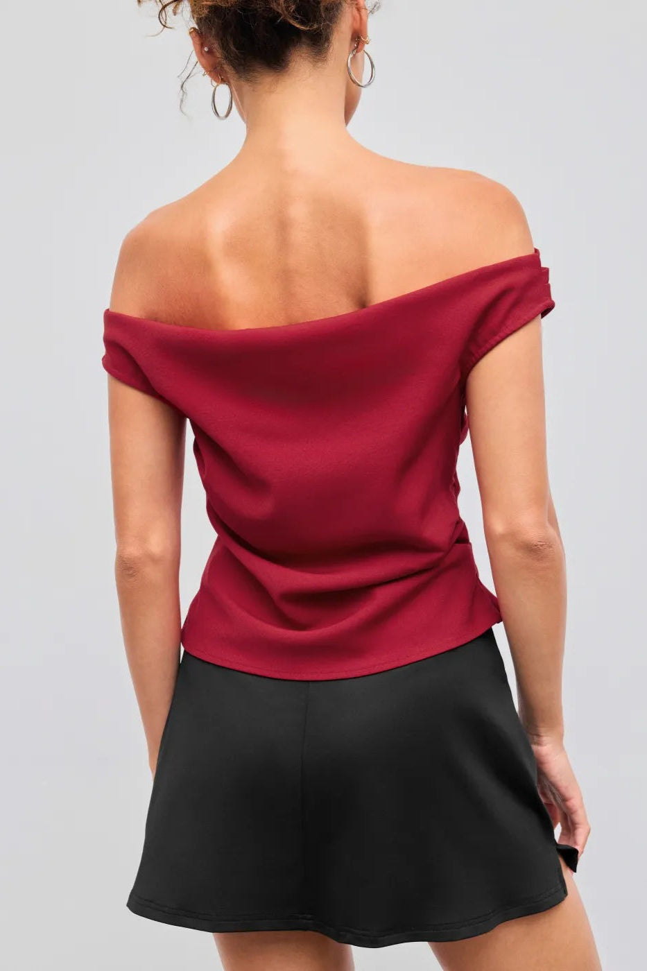 Ruched Crop Top