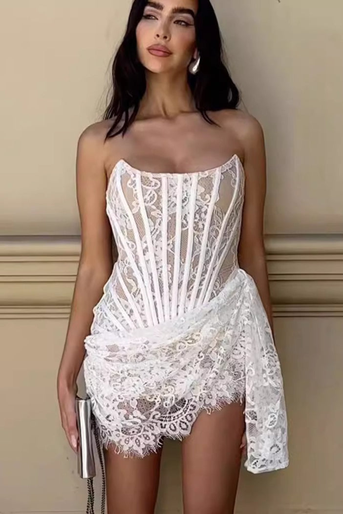 Sheer Mesh Bodycon Dress