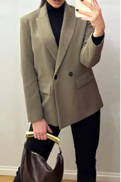 Casual Long Sleeve Blazer