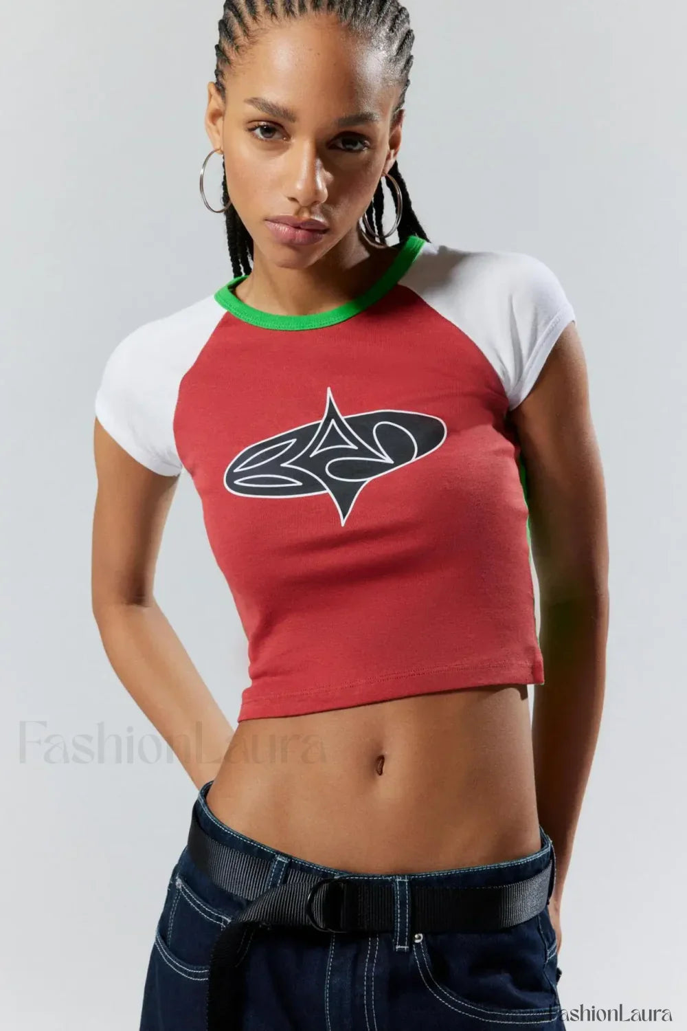 Aesthetic Letter Print Gothic Grunge T-Shirt