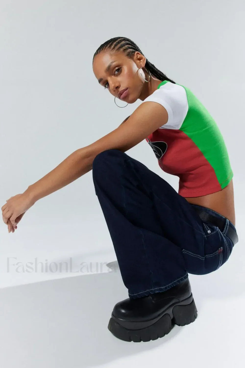 Aesthetic Letter Print Gothic Grunge T-Shirt