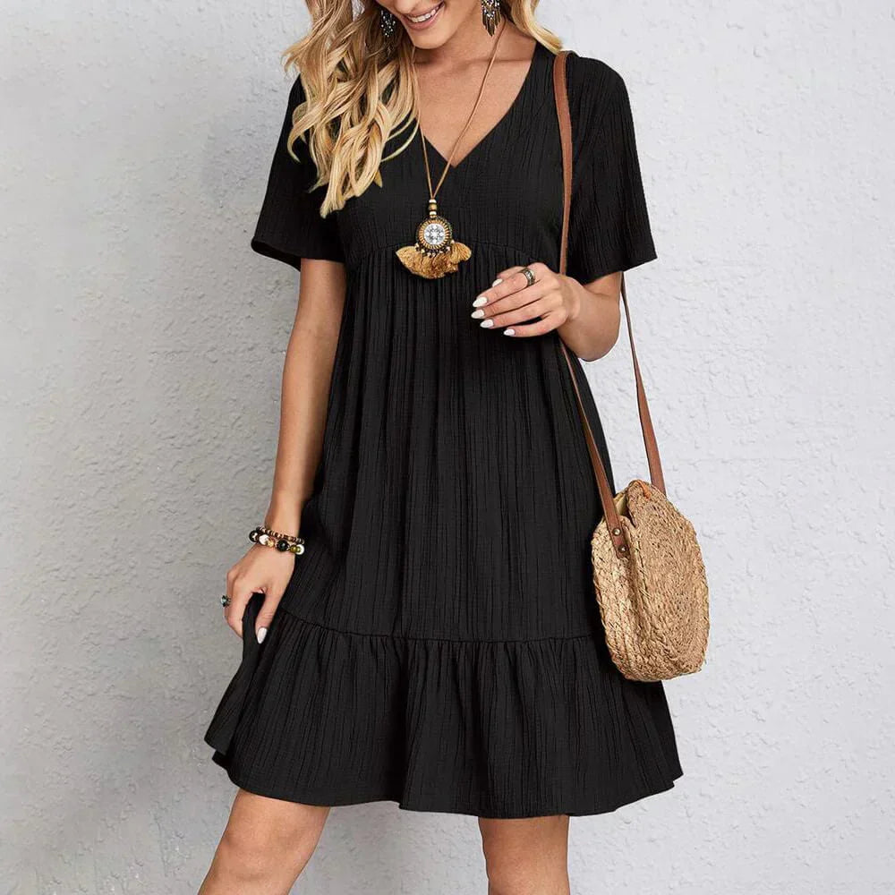 Malena Tailored and Elegant Summer Dress for Women Sophisticated Look