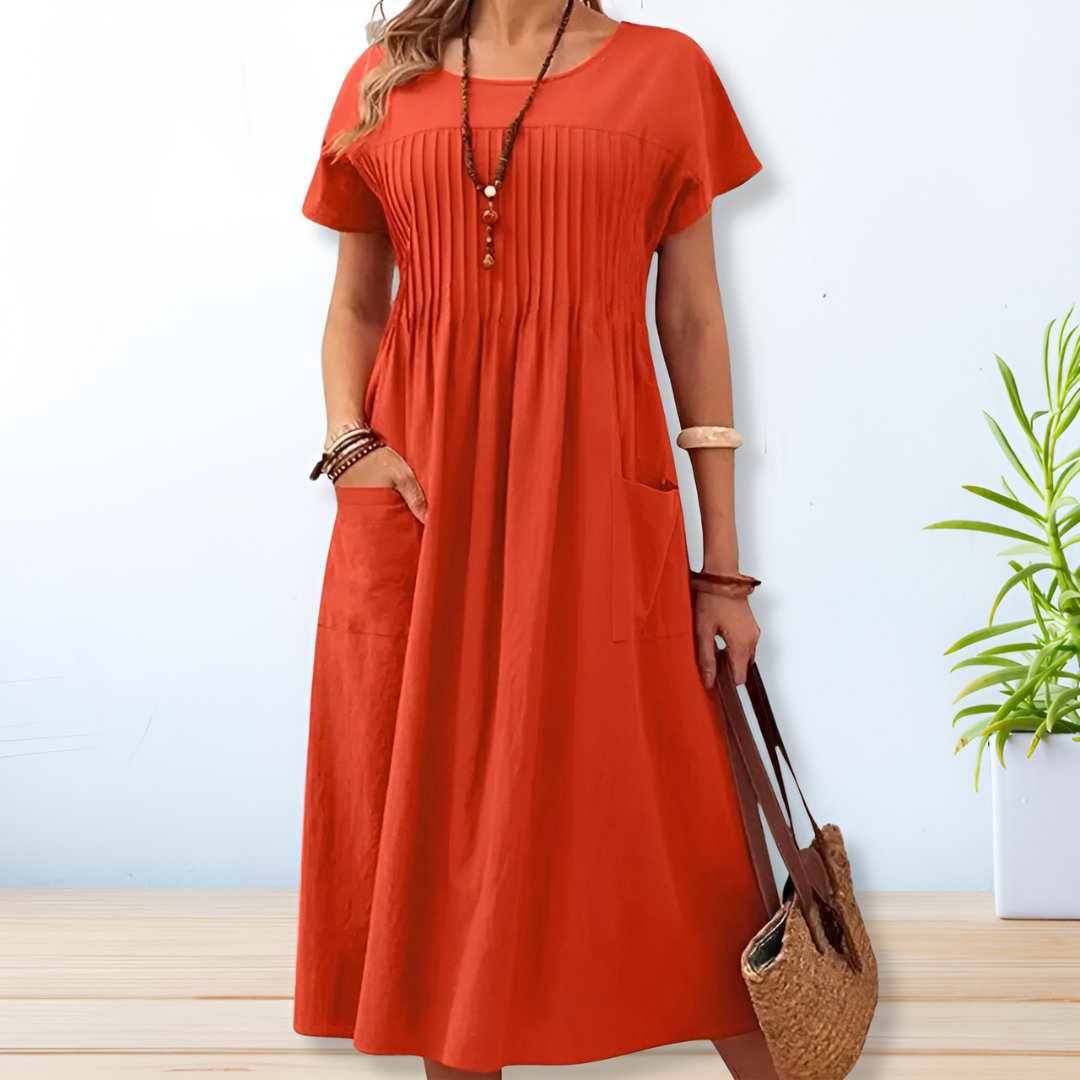 Leslie Timeless Dress Cotton and Linen, and Airy Boutique Collection