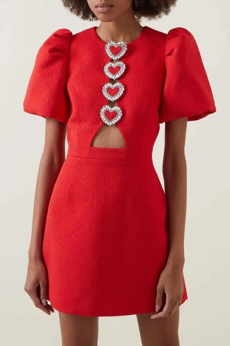 Nora Bow Mini Dress