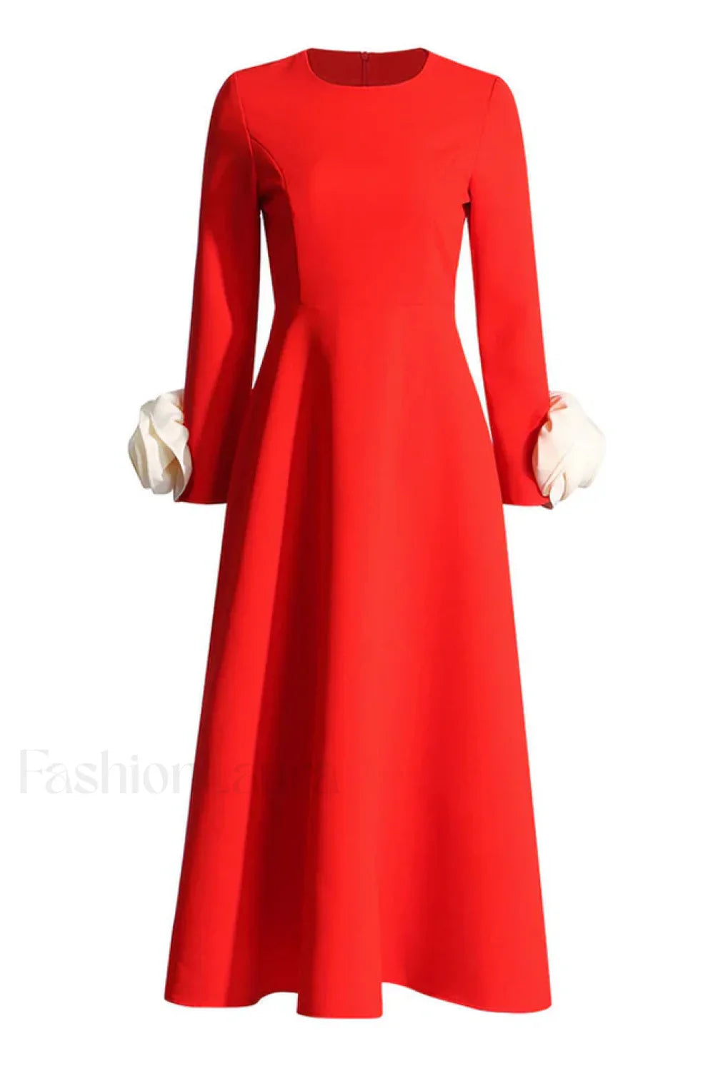 Alyvia Flower Stylish Embellished Midi Dress