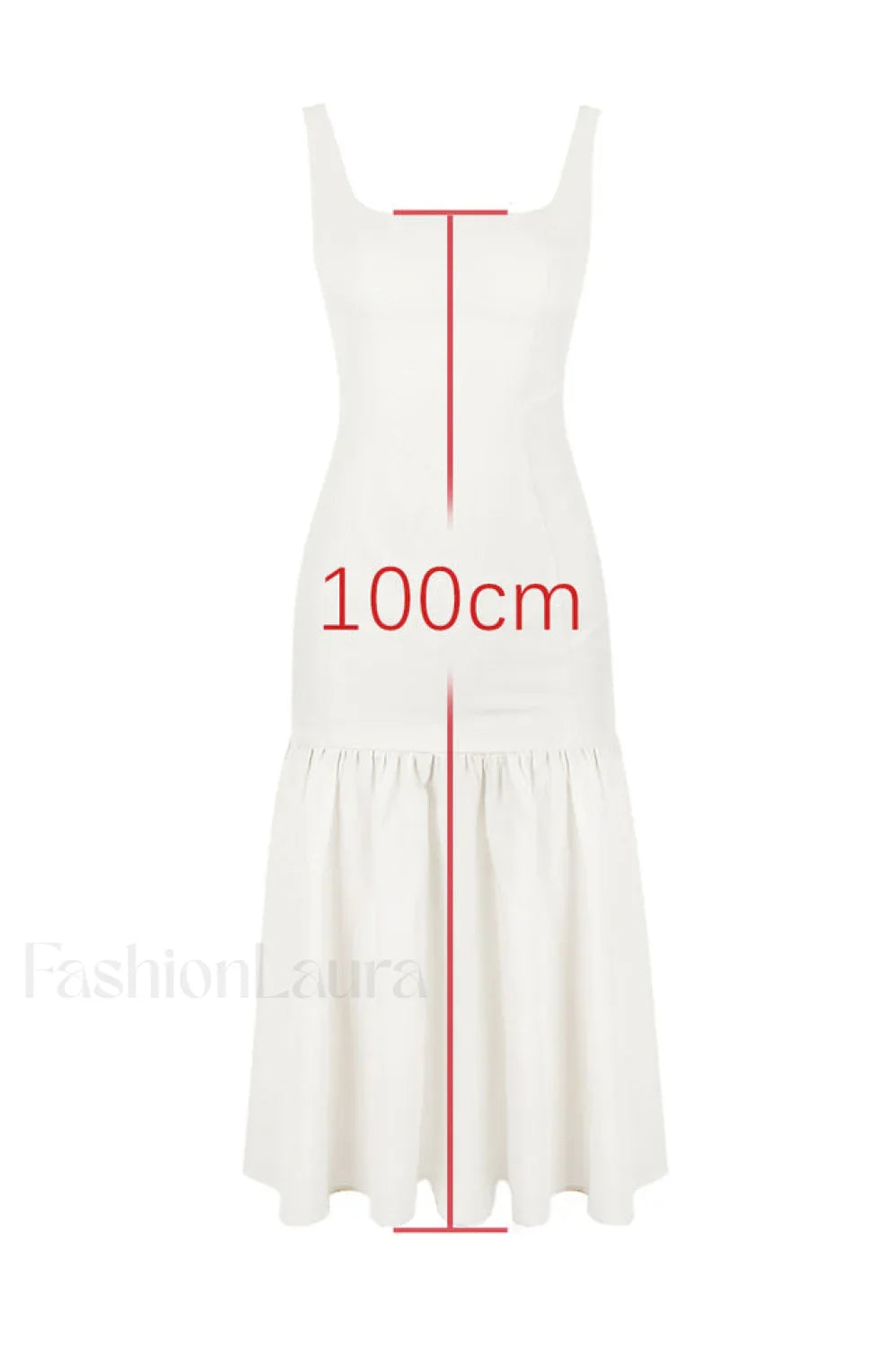 Amore Dropped Stylish Waist Midi Dress