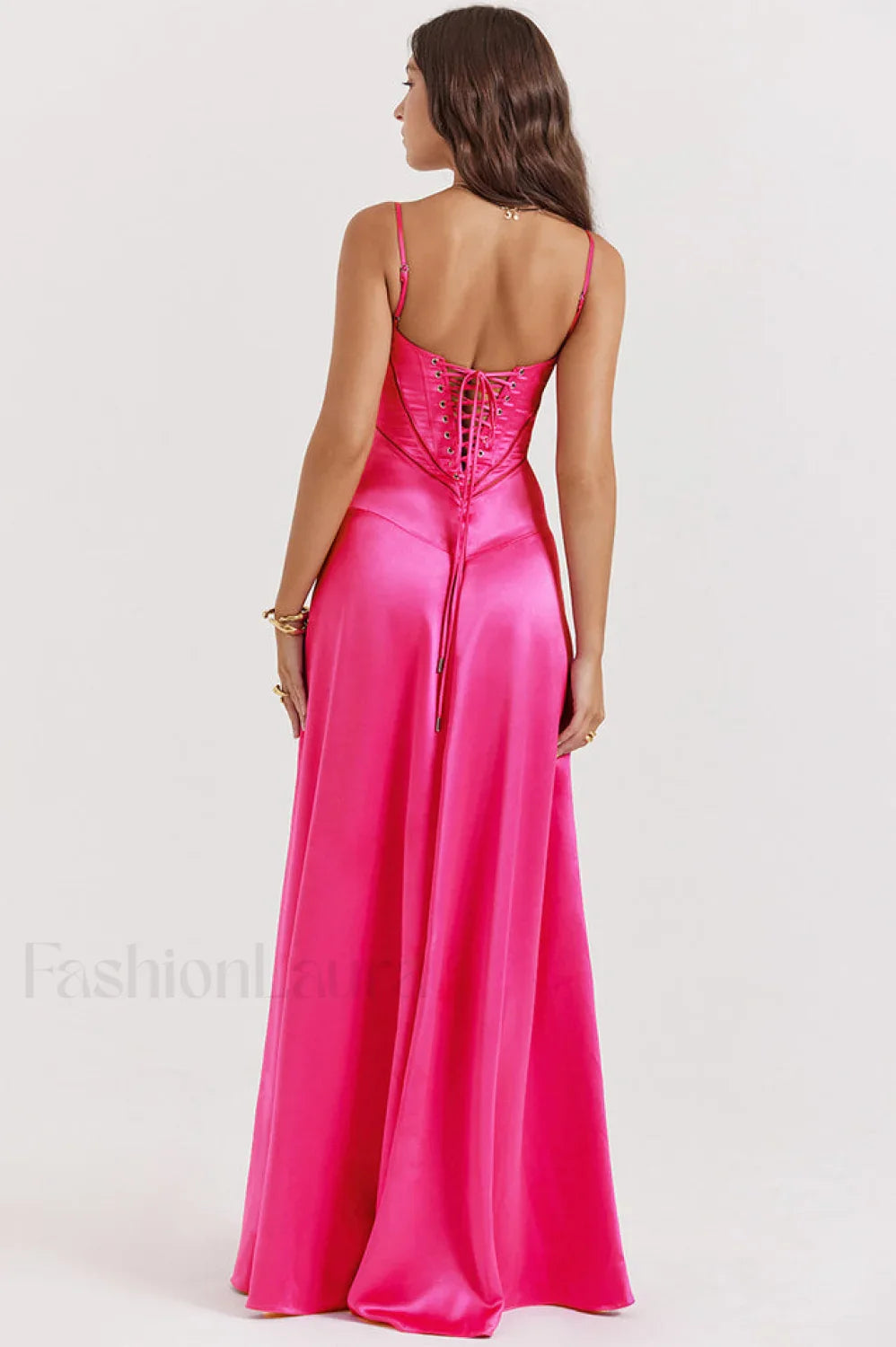 Anabella Black Lace Charming Up Maxi Dress