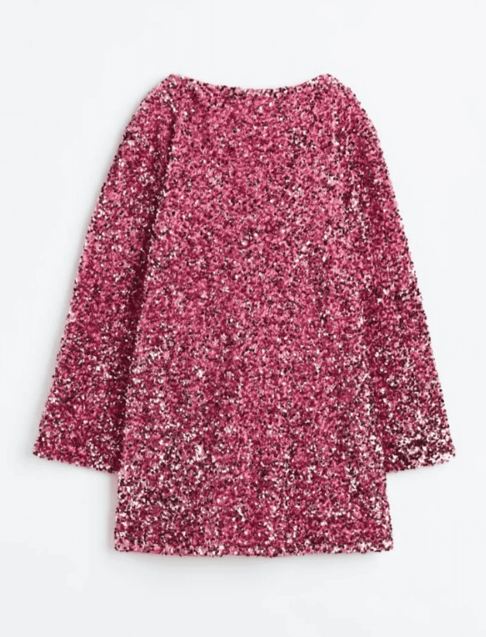 Sequin Long Sleeve Bow Back Backless Mini Party Dress