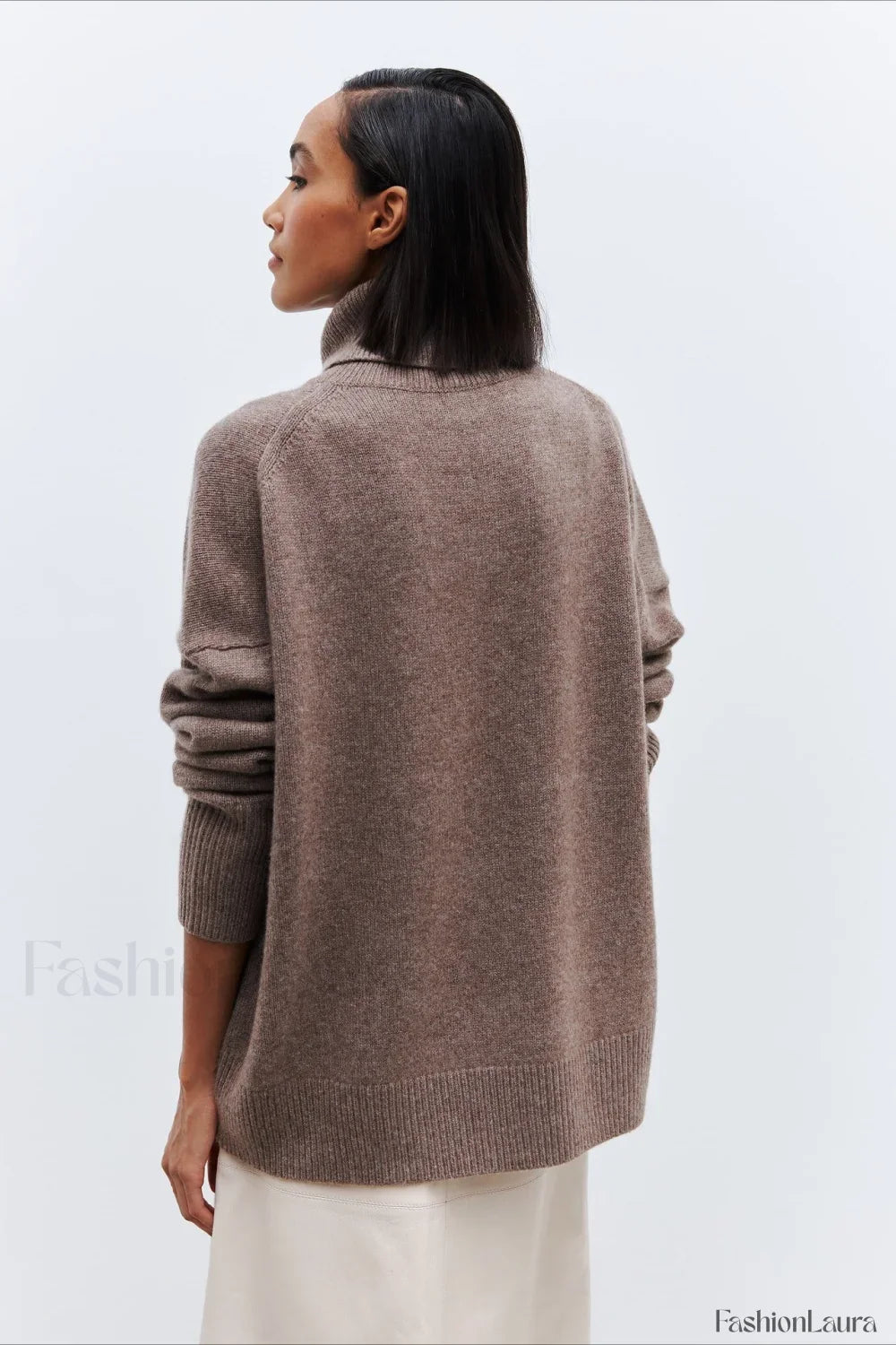 Anti-Pilling Loose Turtleneck Sweater