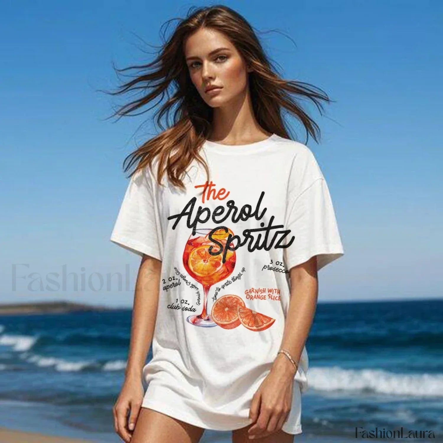 Aperol Spirit Chinese Food Streetwear T-Shirt