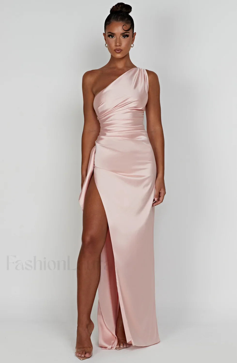 Ariel Maxi Graceful Dress - Blush
