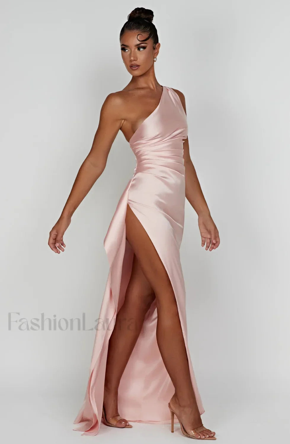Ariel Maxi Graceful Dress Blush XS Dress