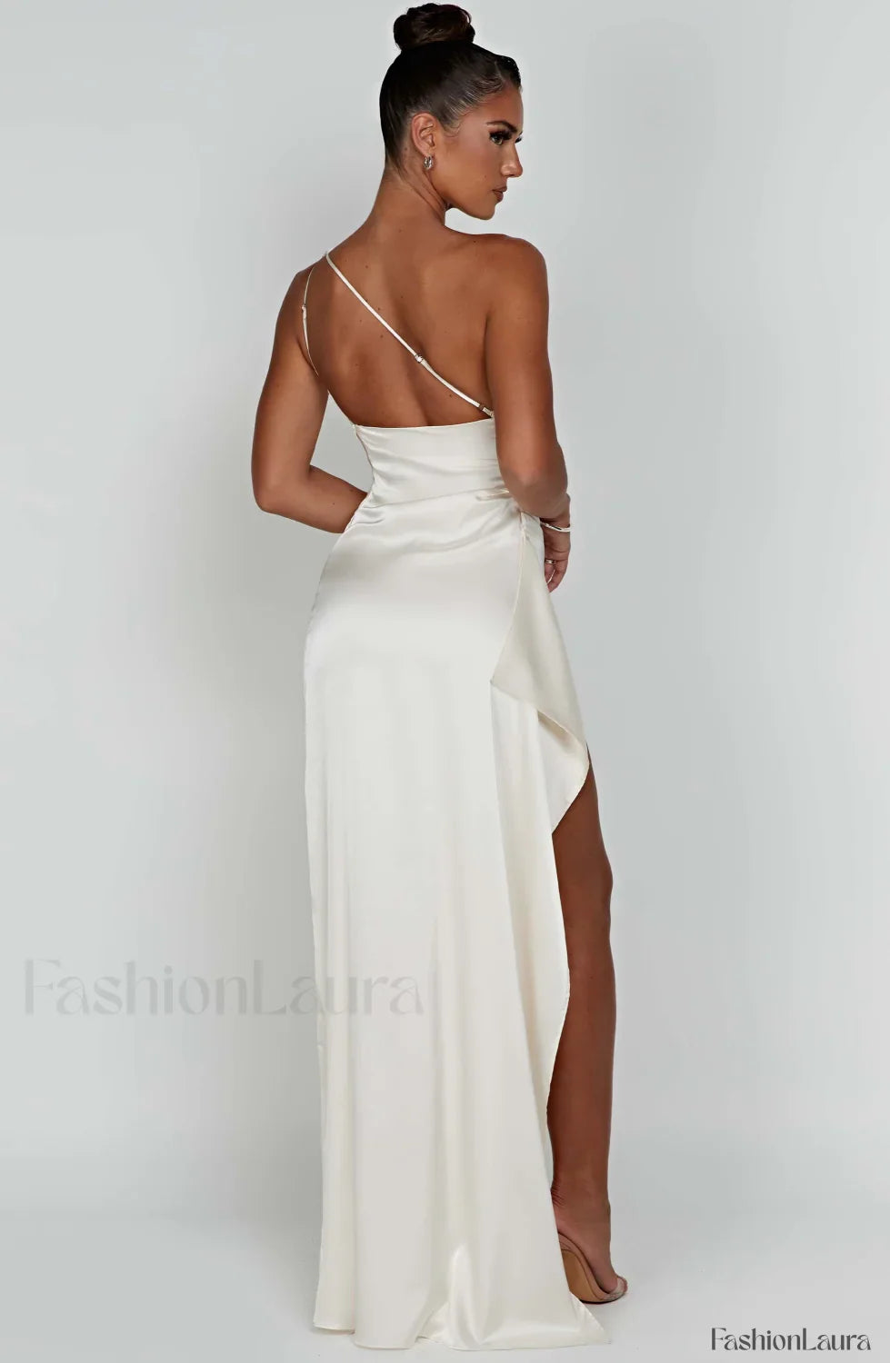 Ariel Maxi Graceful Dress - Ivory