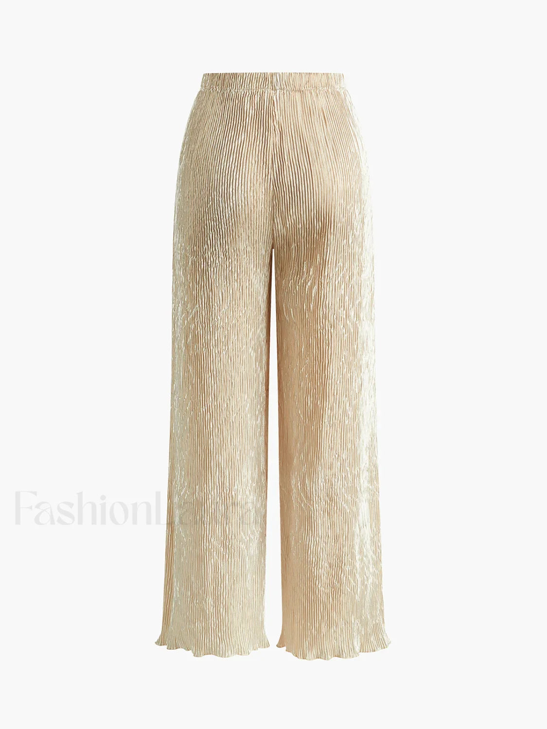 Asymmetric Halter Crop Top With Wide Leg Pants Set