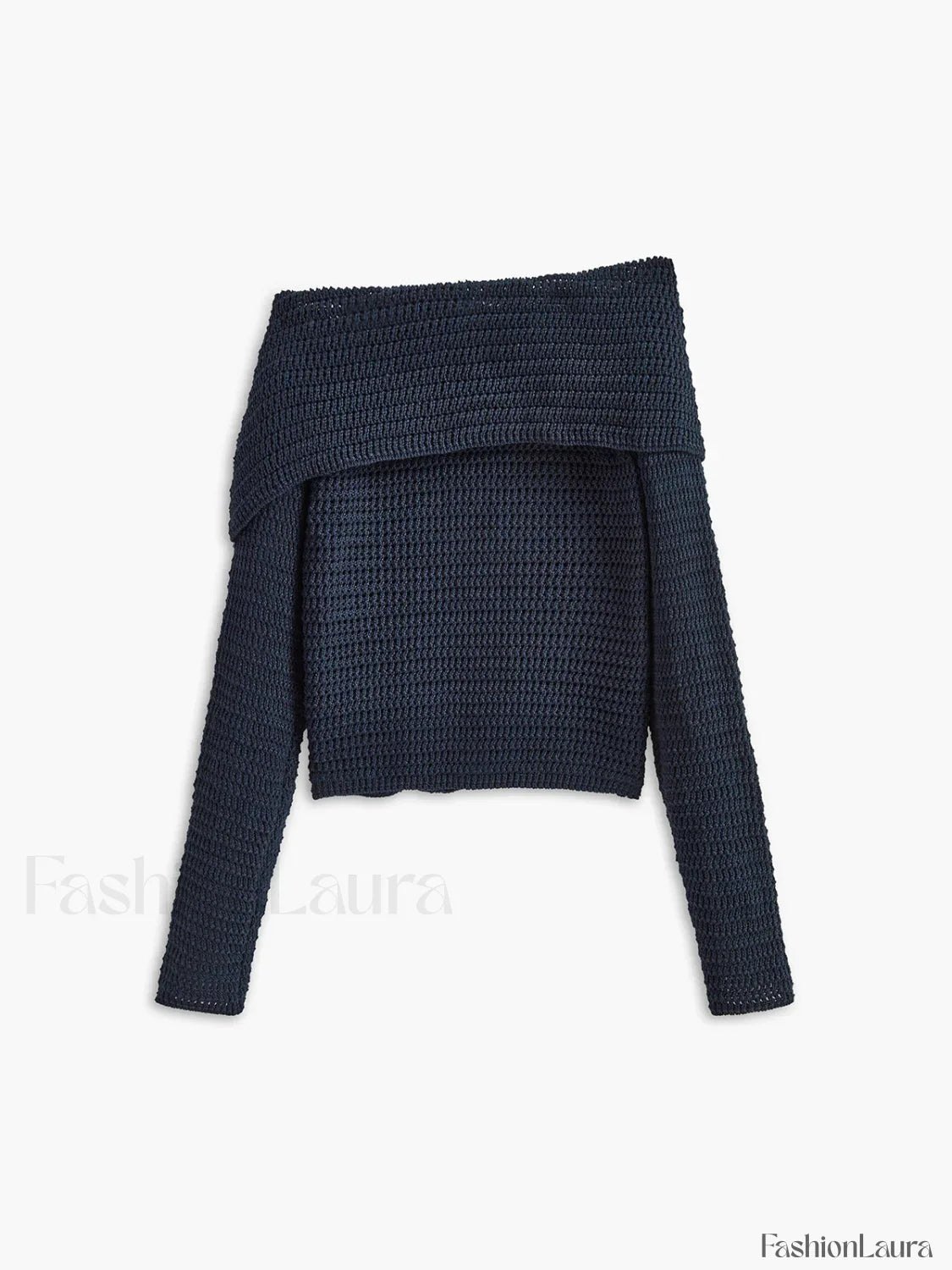 Asymmetrical Breasted Knit Top