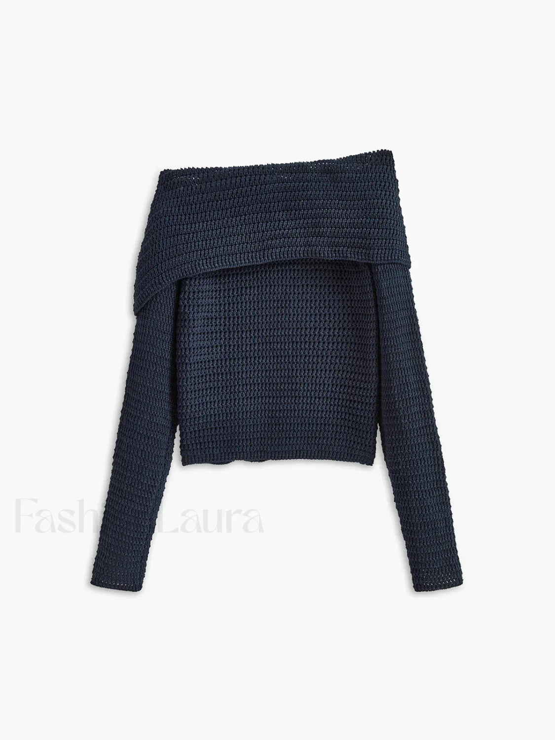 Asymmetrical Breasted Knit Top