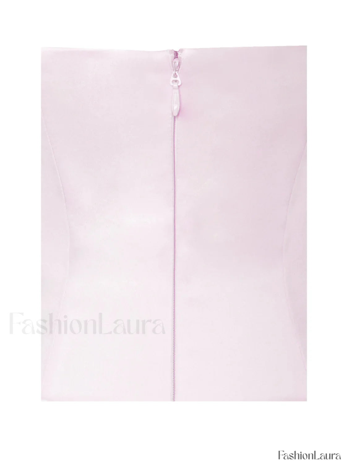 Aubrey Pink Satin Charming Bubble Hem Mini Dress